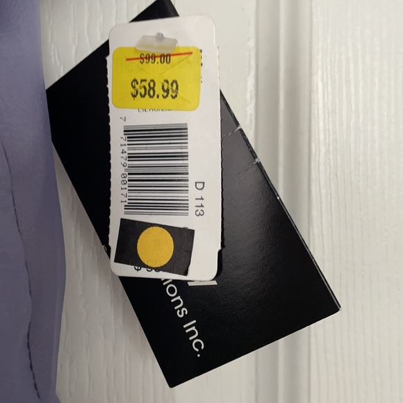 🆕 NWT Vintage Y2K Lilac Spaghetti Strap Dress - Picture 3 of 6